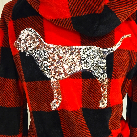 Pink Plaid Robe - Picture 4 of 5